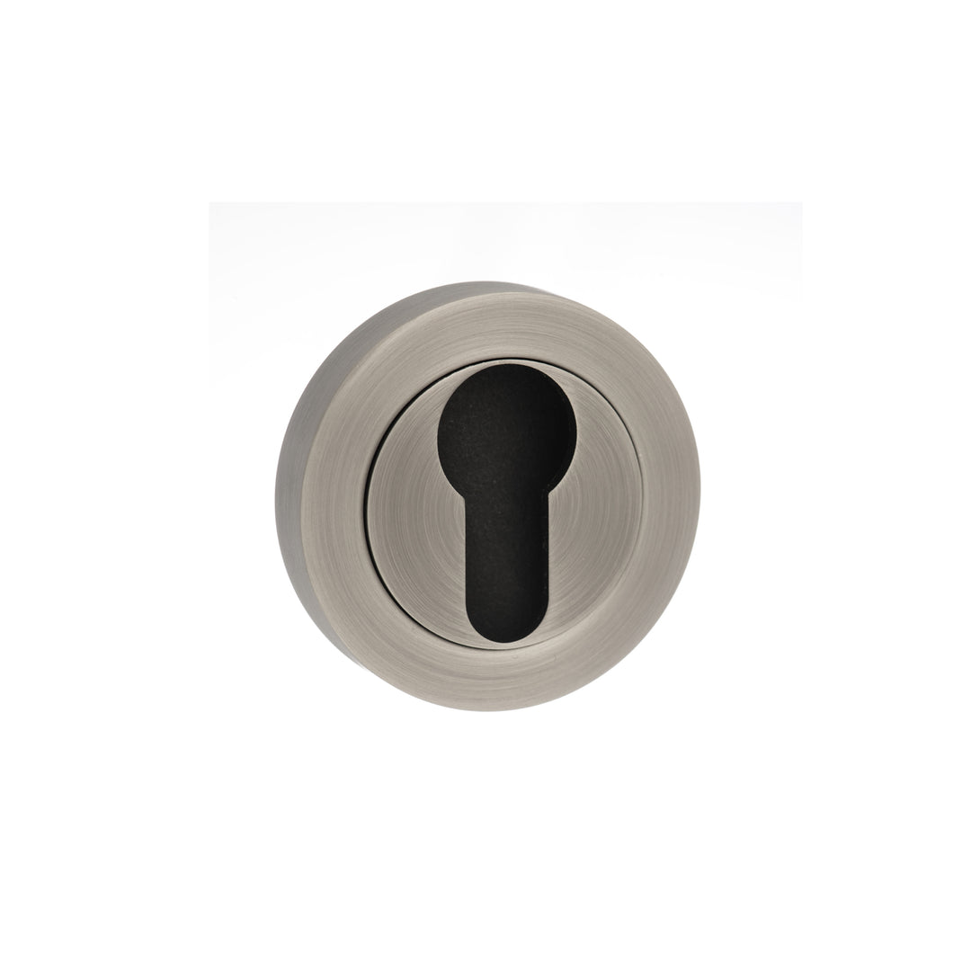 Atlantic Old English Round Euro Profile Cylinder Escutcheon