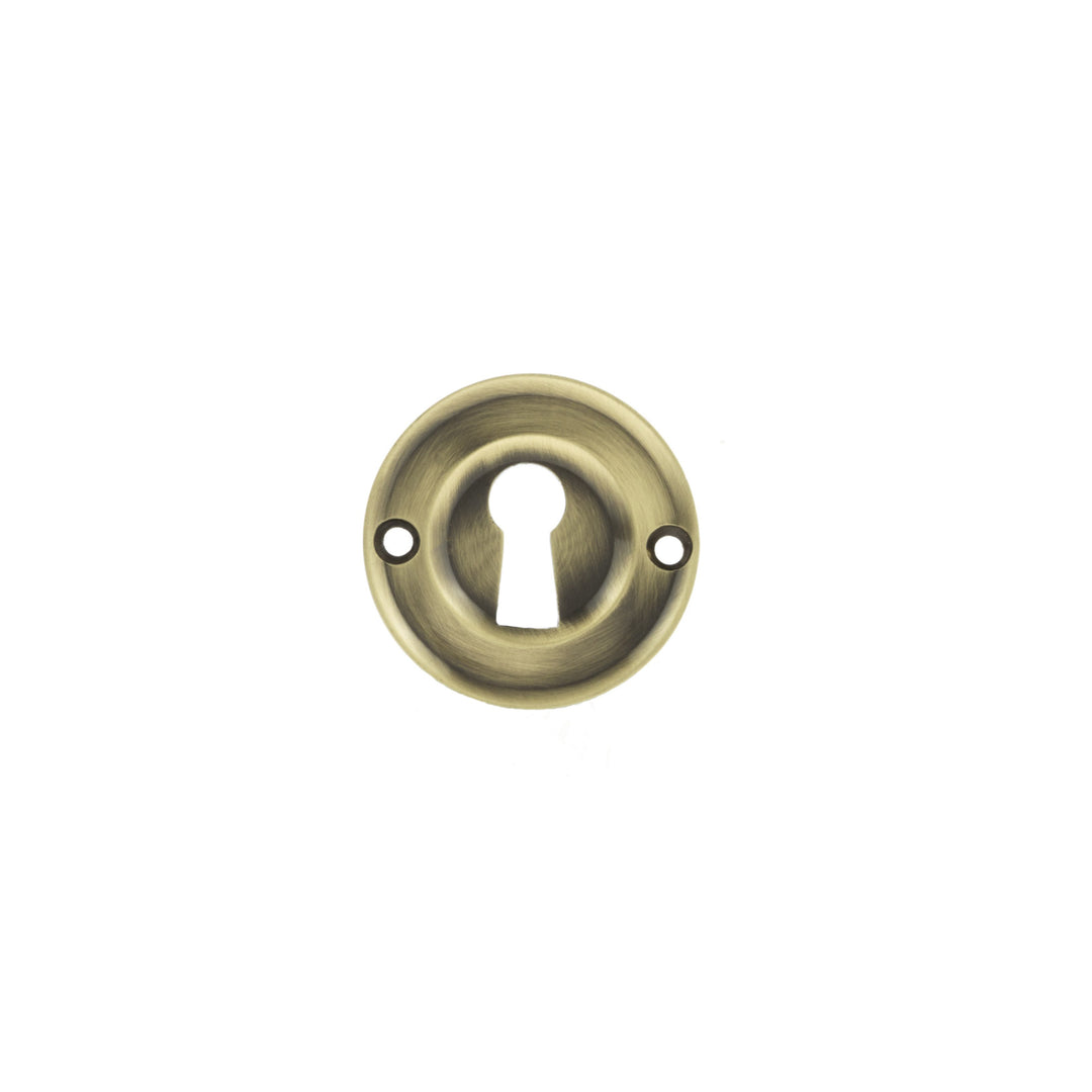 Atlantic Old English Round Open Key Escutcheon