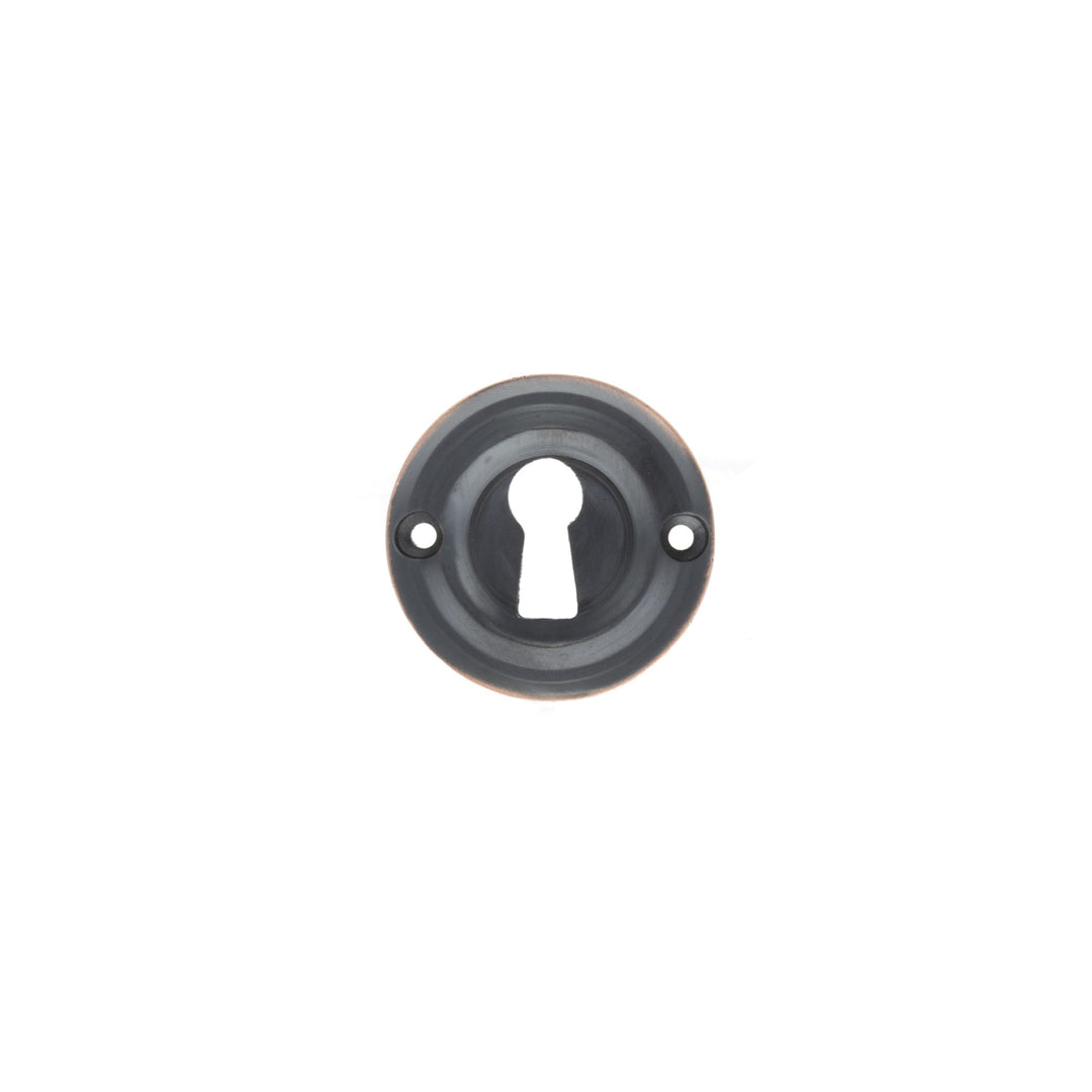 Atlantic Old English Round Open Key Escutcheon
