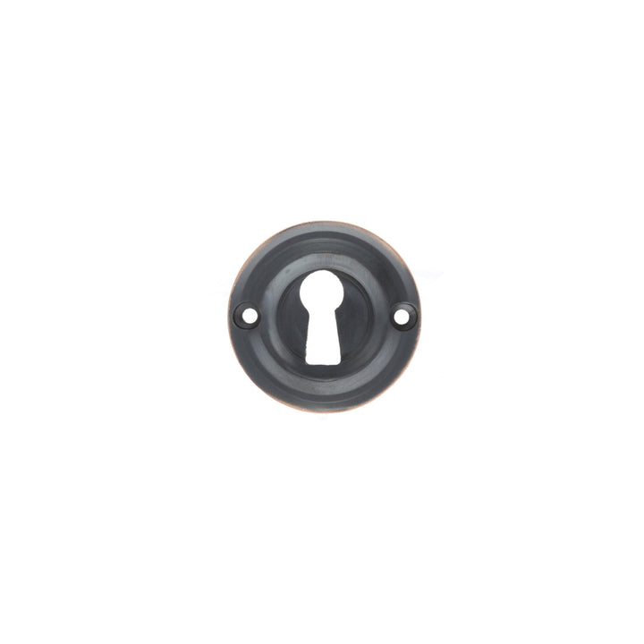 Atlantic Old English Round Open Key Escutcheon