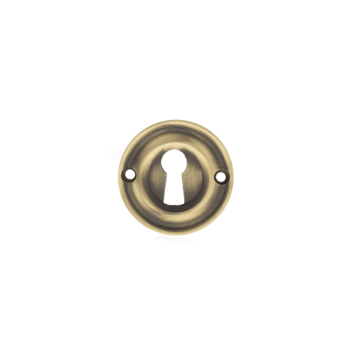 Atlantic Old English Round Open Key Escutcheon