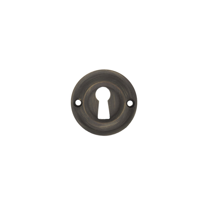 Atlantic Old English Round Open Key Escutcheon