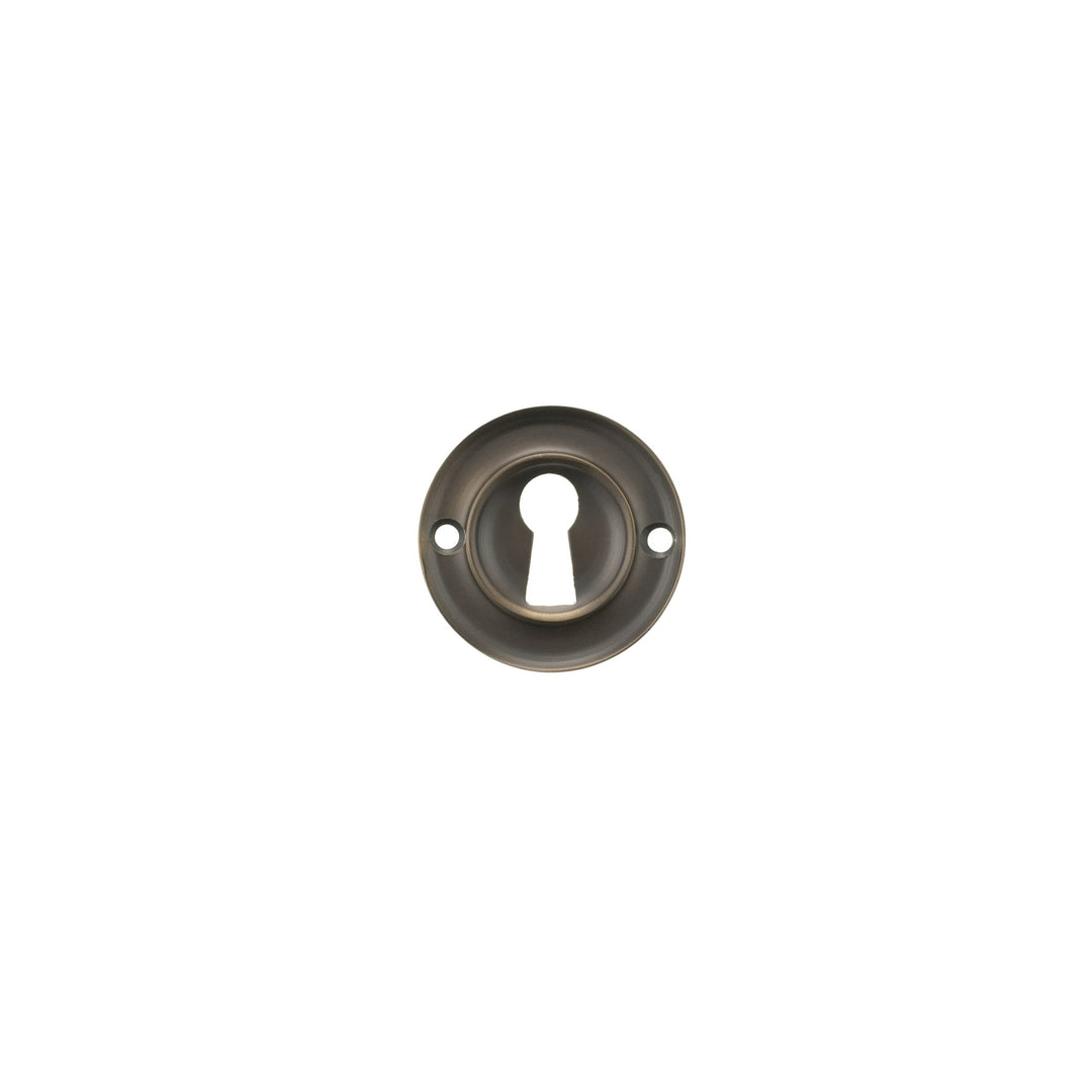 Atlantic Old English Round Open Key Escutcheon