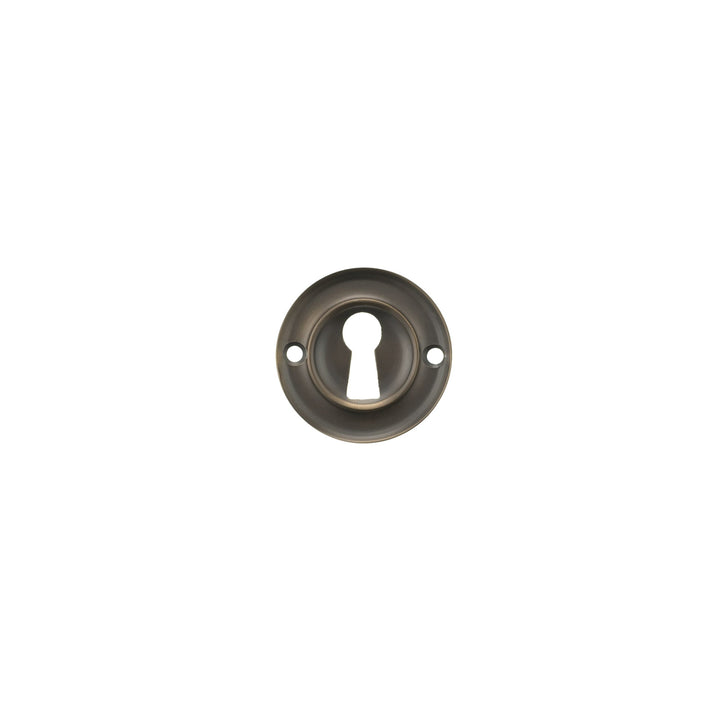 Atlantic Old English Round Open Key Escutcheon