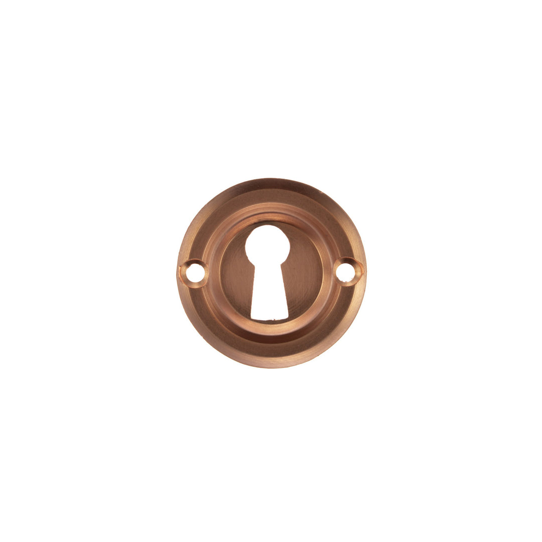Atlantic Old English Round Open Key Escutcheon