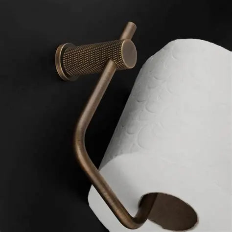Alexander and Wilks Brunel AW450 Diamond Knurled Toilet Roll Holder - itfitz
