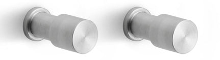 Piet Boon PB20 Set of Two Hooks satin stainless steel