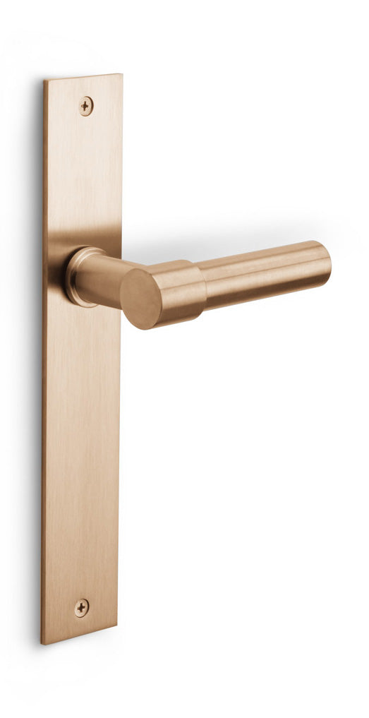 Formani Piet Boon One PBL20P236 lever handle on plate pvd light bronze - itfitz