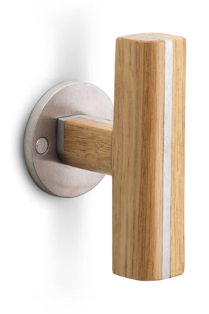Piet Boon PBT22/50 Stainless Steel Oak Lever Handle Picture