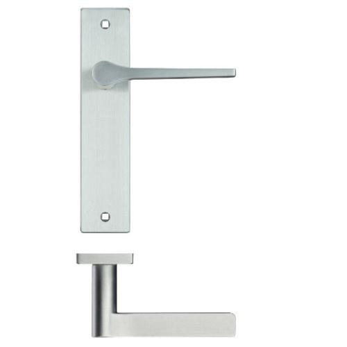 Zoo Hardware Rosso Maniglie Draco Lever on Backplate - itfitz