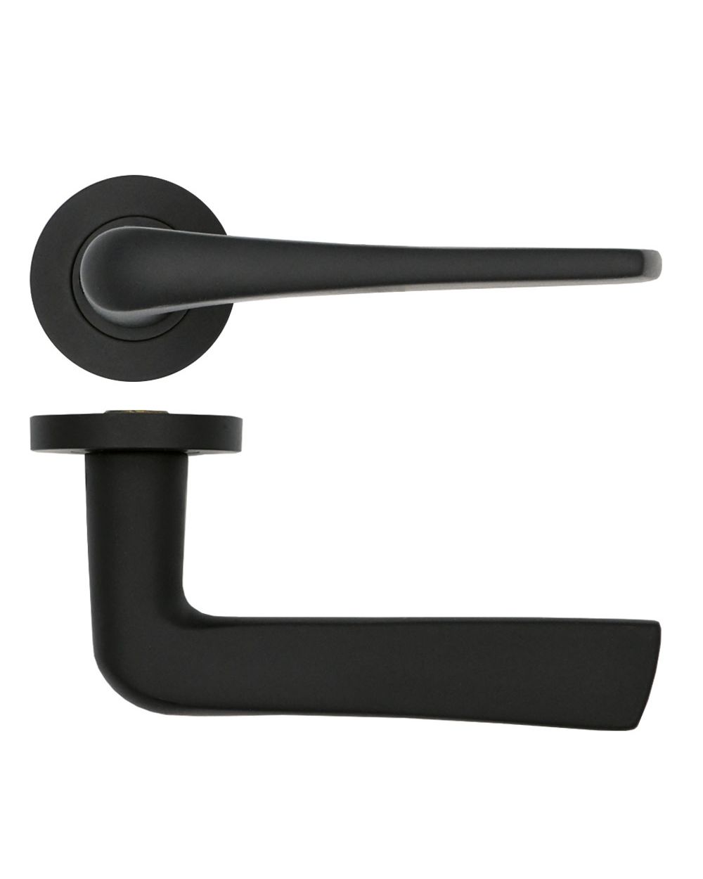 Zoo Hardware Rosso Tecnica RT020 Como Lever Handle Set