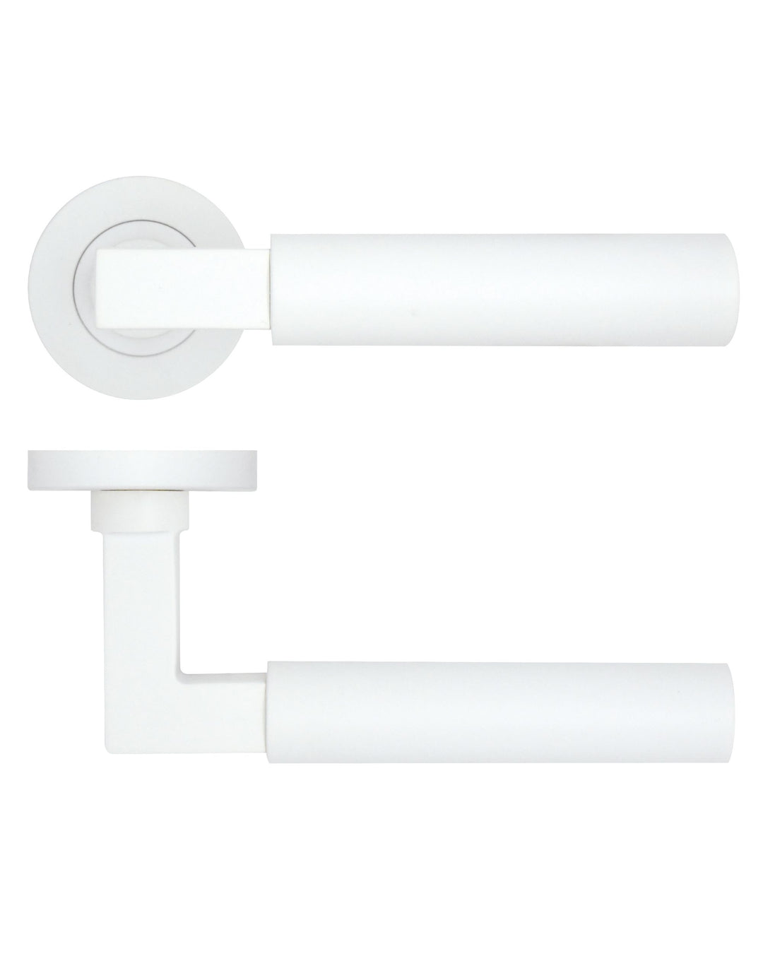 Zoo Hardware Rosso Tecnica RT050 Garda Lever Handle Set