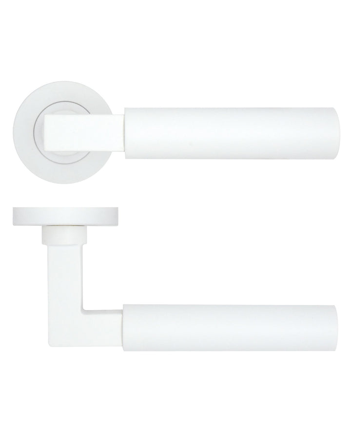 Zoo Hardware Rosso Tecnica RT050 Garda Lever Handle Set