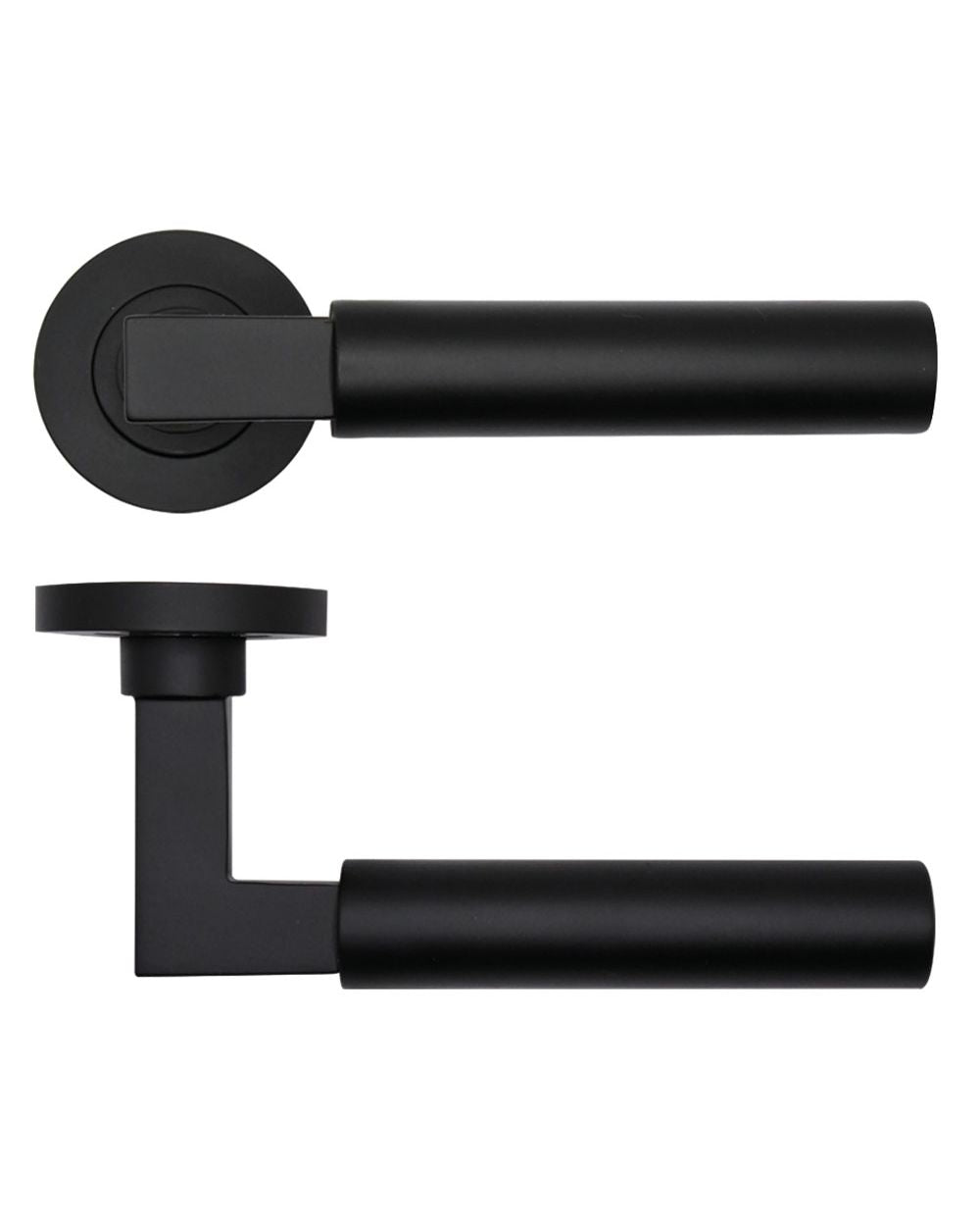 Zoo Hardware Rosso Tecnica RT050 Garda Lever Handle Set