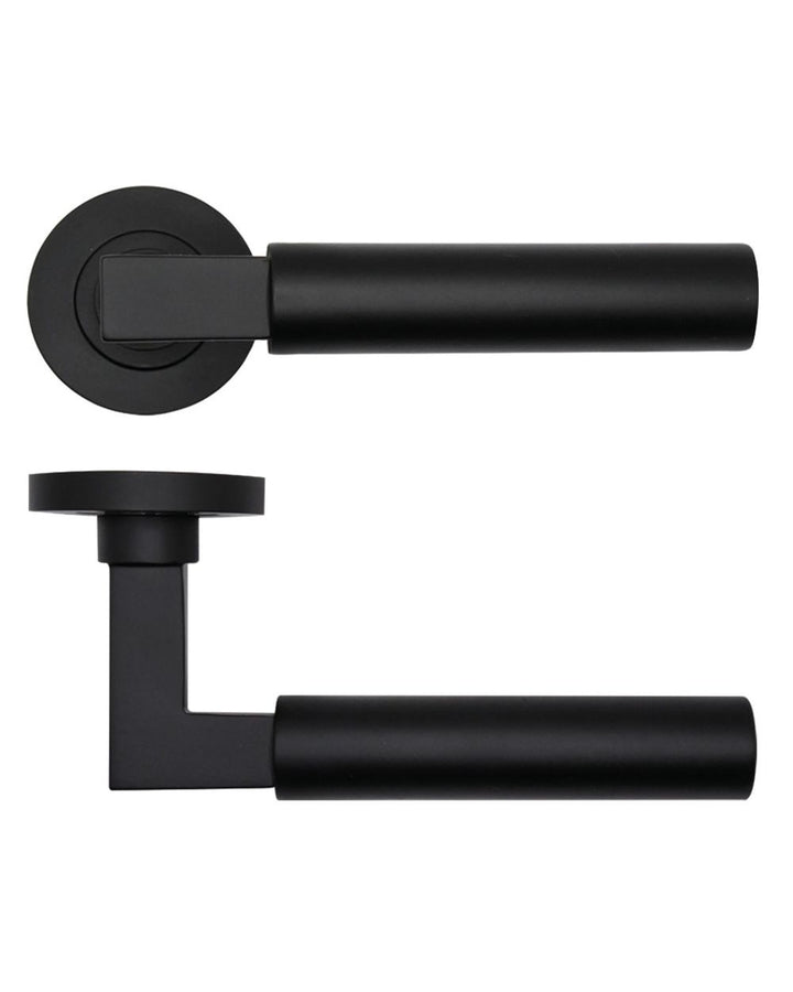 Zoo Hardware Rosso Tecnica RT050 Garda Lever Handle Set