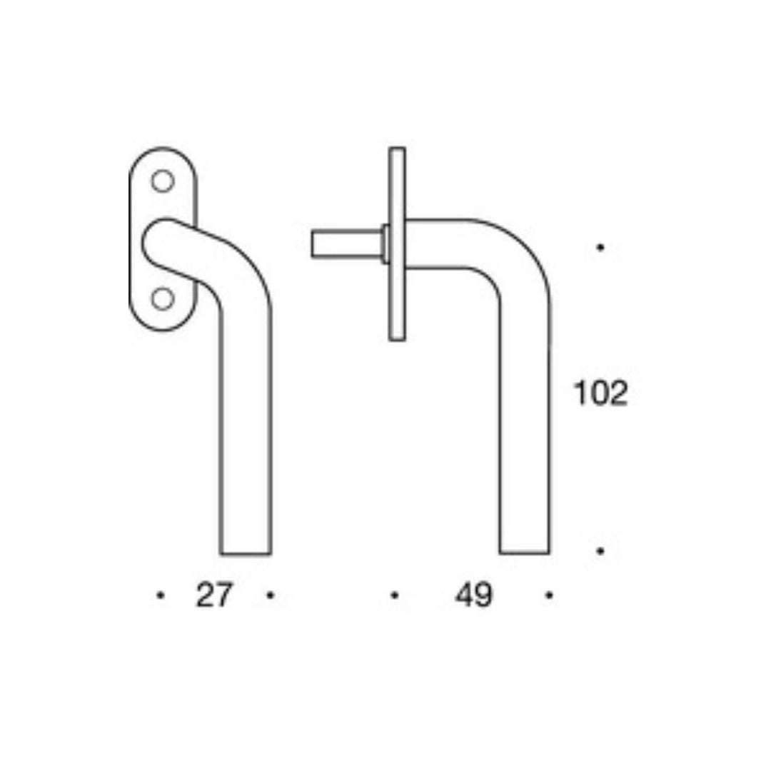 RANDI 1706 WINDOW HANDLE TECHNICAL