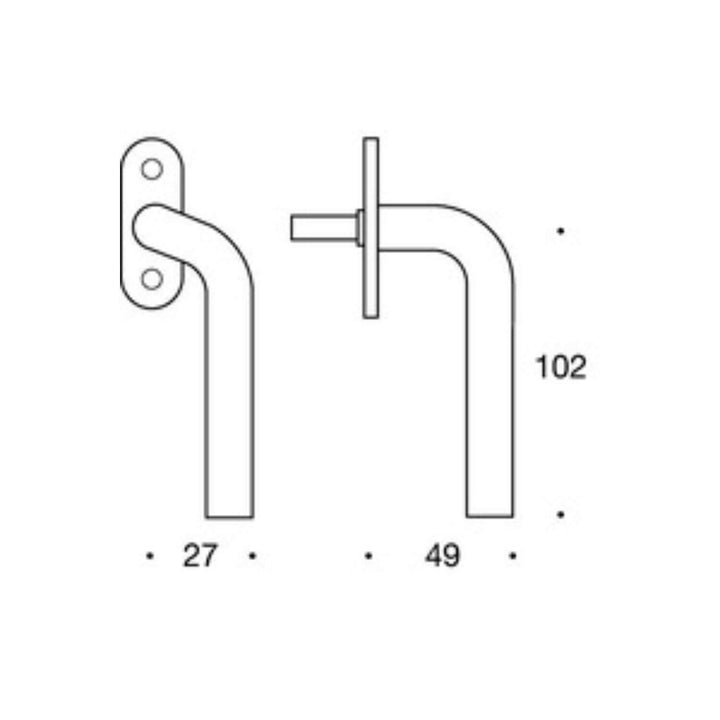 RANDI 1706 WINDOW HANDLE TECHNICAL