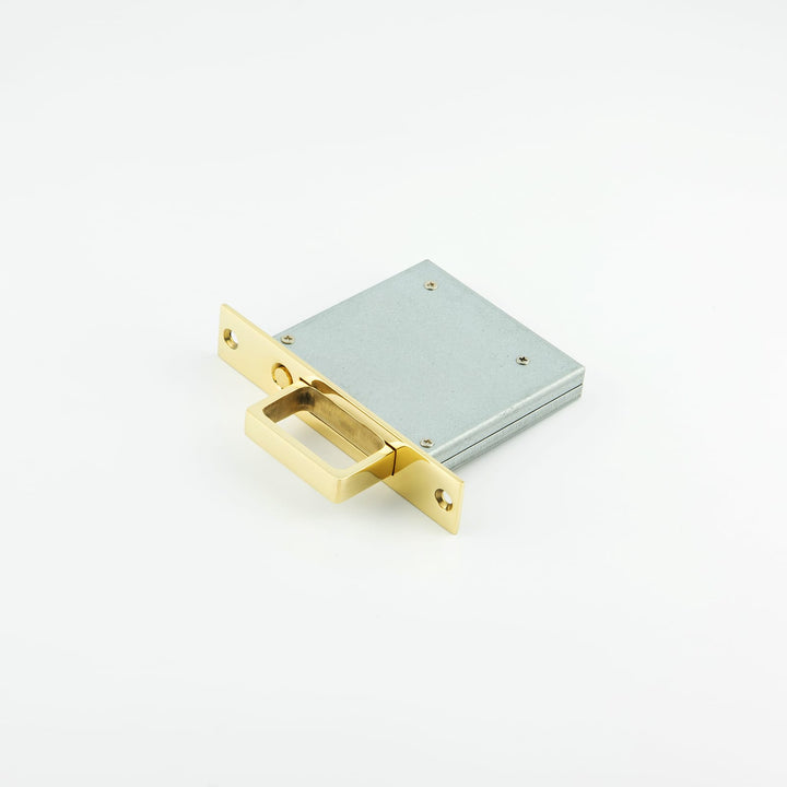 Hard and Ware SEH1 Sliding Edge Pull Handle Polished brass