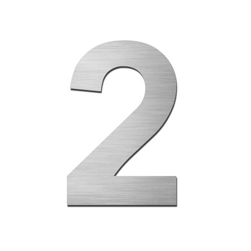 SERAFINI Satin Stainless Steel Numbers