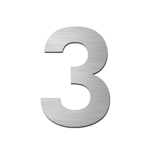SERAFINI Satin Stainless Steel Numbers