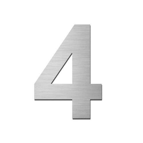 SERAFINI Satin Stainless Steel Numbers