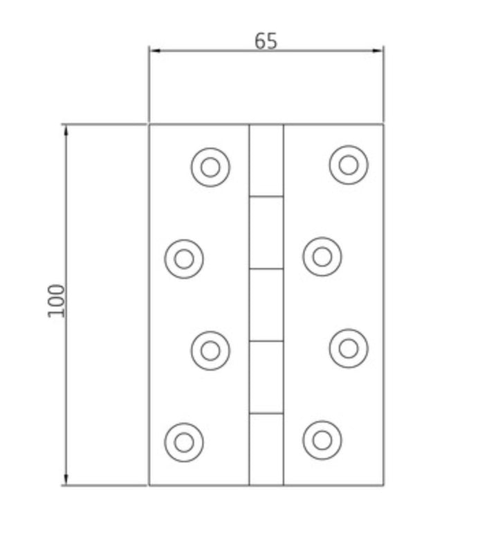 SIMONSWERK 1040 HINGE DRAWING