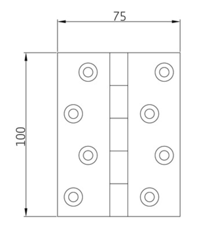 SIMONSWERK 1050 HINGE DRAWING