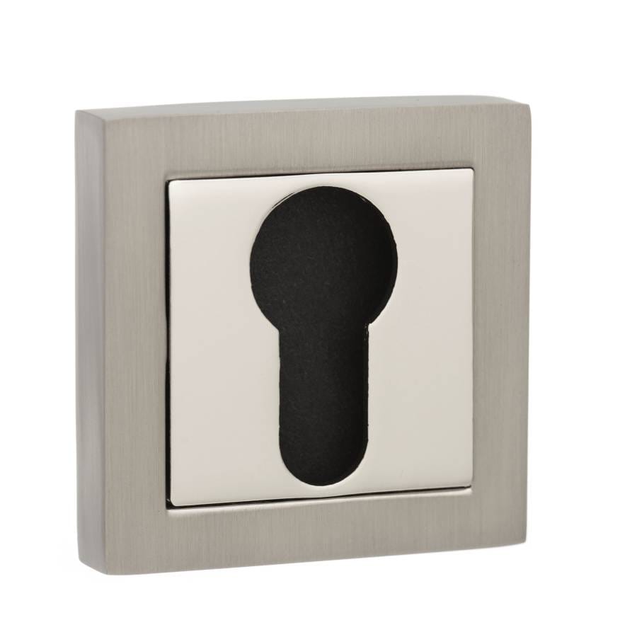 Atlantic Senza Pari Square Euro Profile Cylinder Escutcheon - itfitz