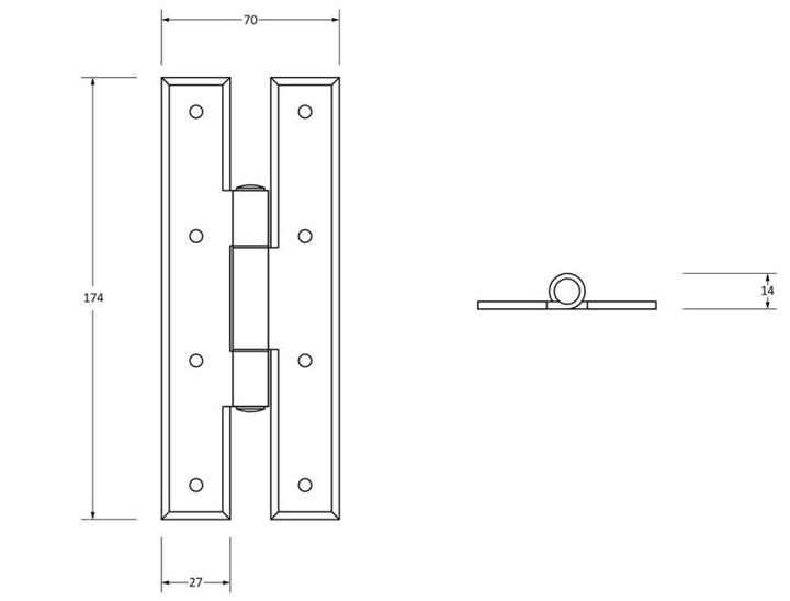 From the Anvil H Hinge