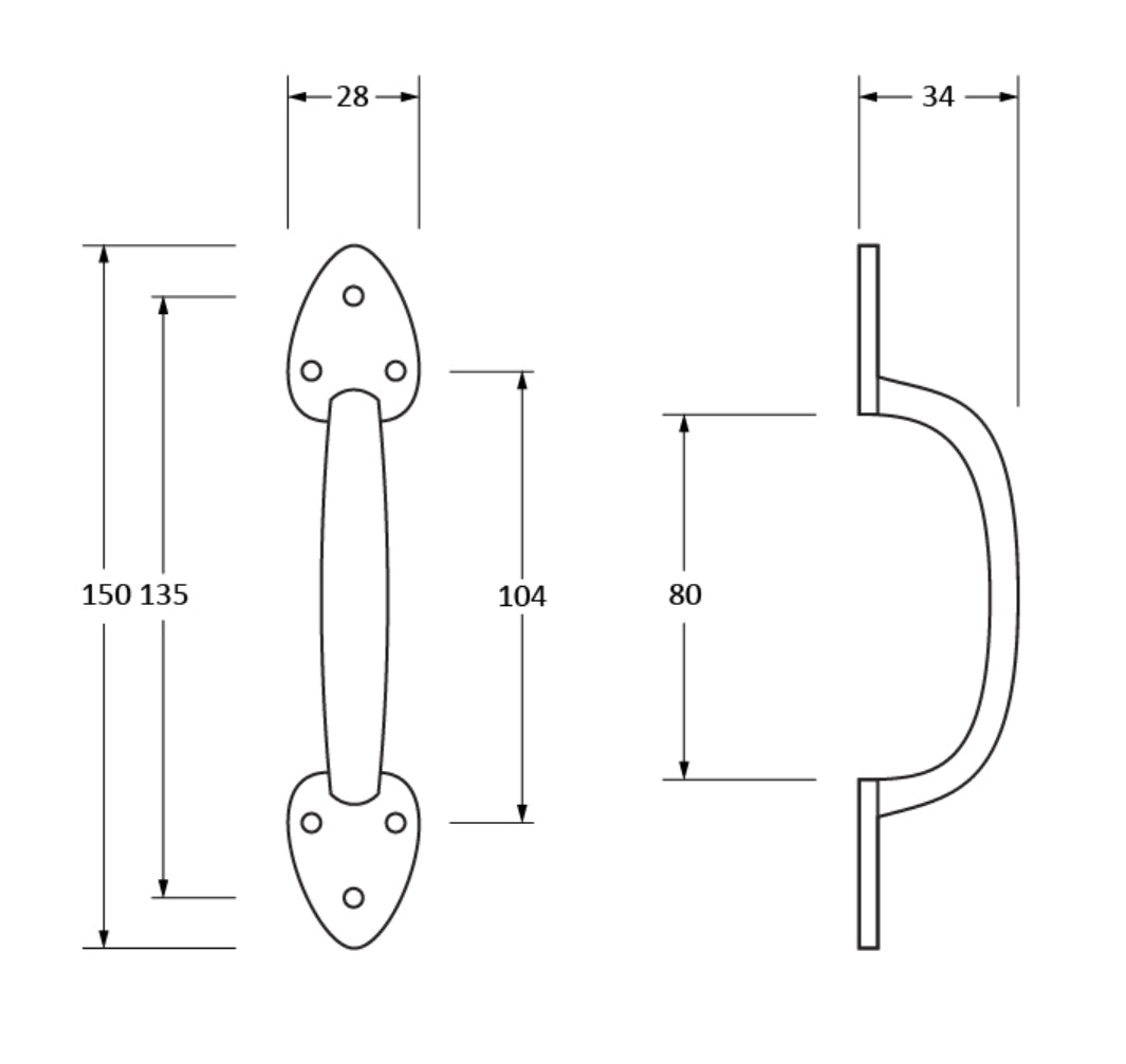 From the Anvil Sash Pull