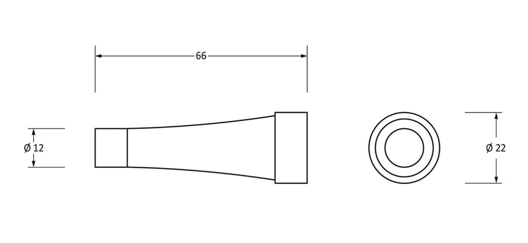 From the Anvil Period Projecting Door Stop