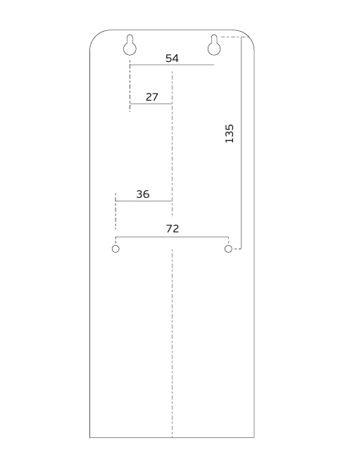 JNF Freeline Stainless Steel Automatic Liquid Soap Dispenser