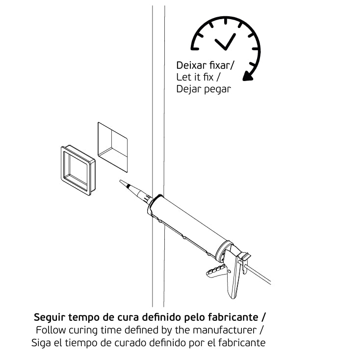 JNF Square Flush Pulls