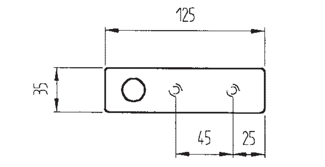 SERAFINI BP RT Grade 316 Stainless Steel Bell Push