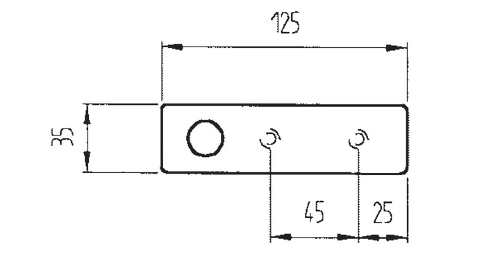 SERAFINI BP RT Grade 316 Stainless Steel Bell Push