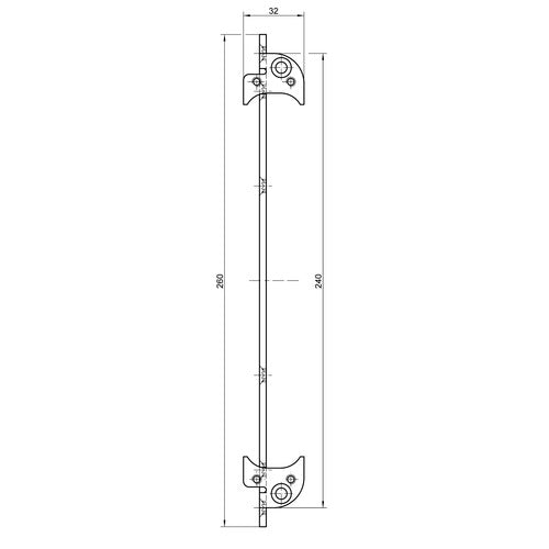 Simonswerk Tectus TE640 Cladding Bracket - 16mm