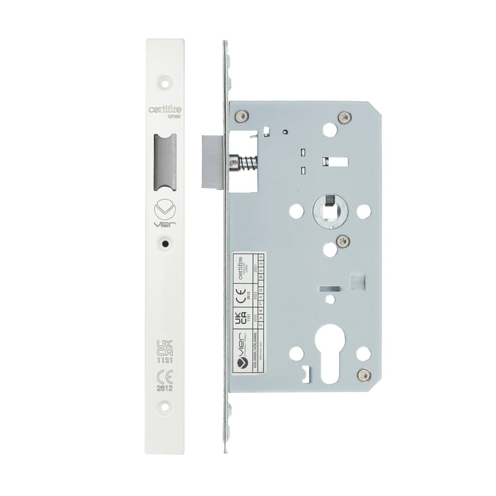 Zoo Hardware European DIN Square Latch - 2 Piece - 60mm