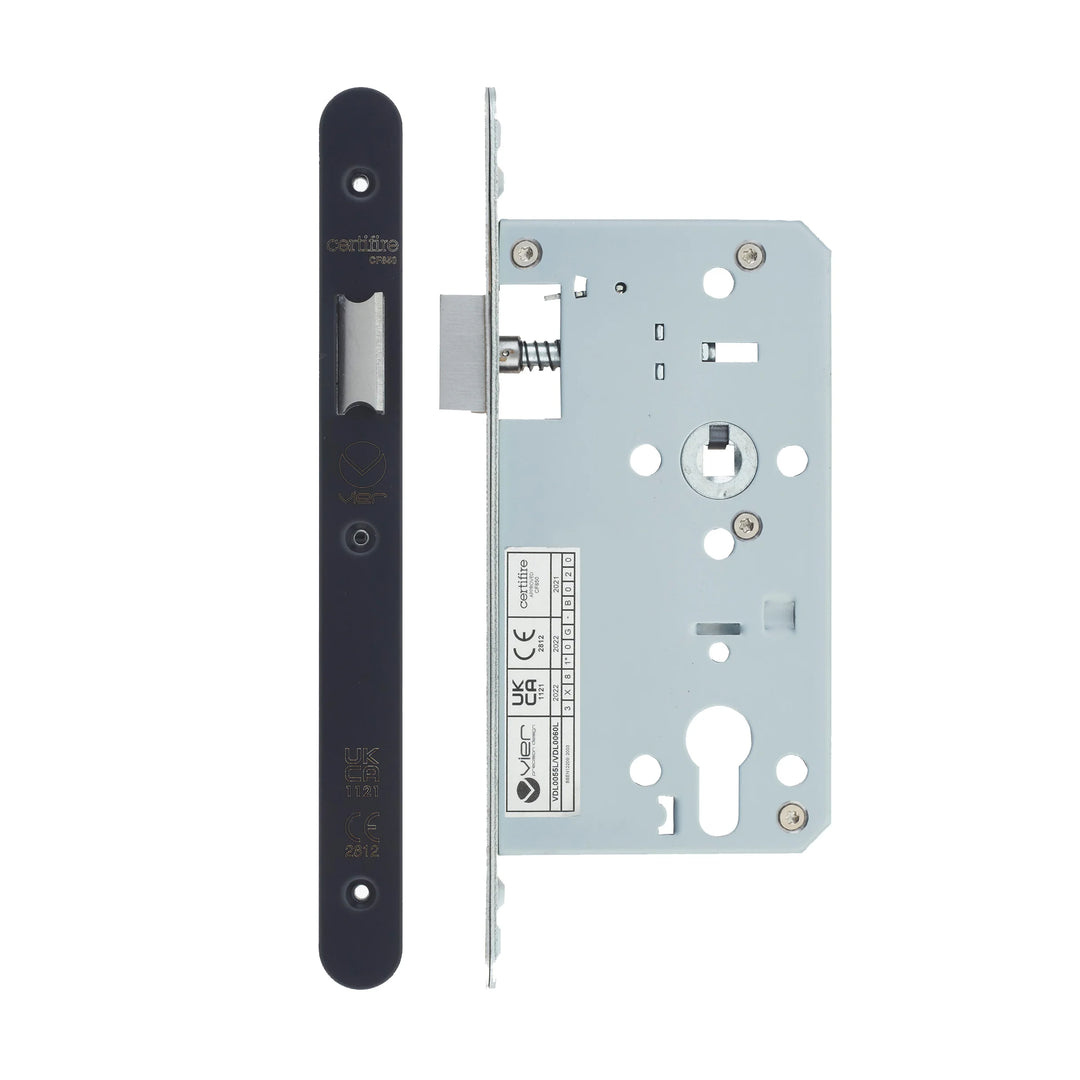 Zoo Hardware European DIN Radius Latch - 2 Piece - 60mm