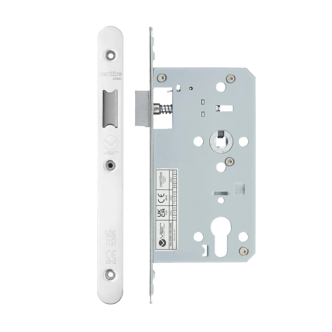 Zoo Hardware European DIN Radius Latch - 2 Piece - 60mm