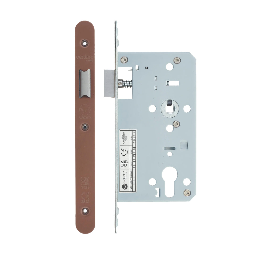 Zoo Hardware European DIN Radius Latch - 2 Piece - 60mm