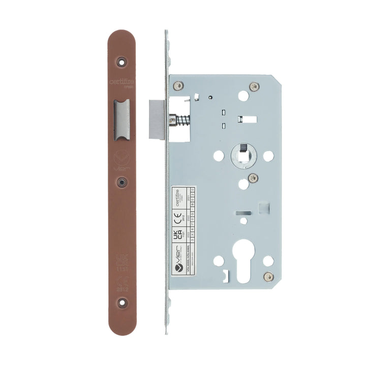 Zoo Hardware European DIN Radius Latch - 2 Piece - 60mm