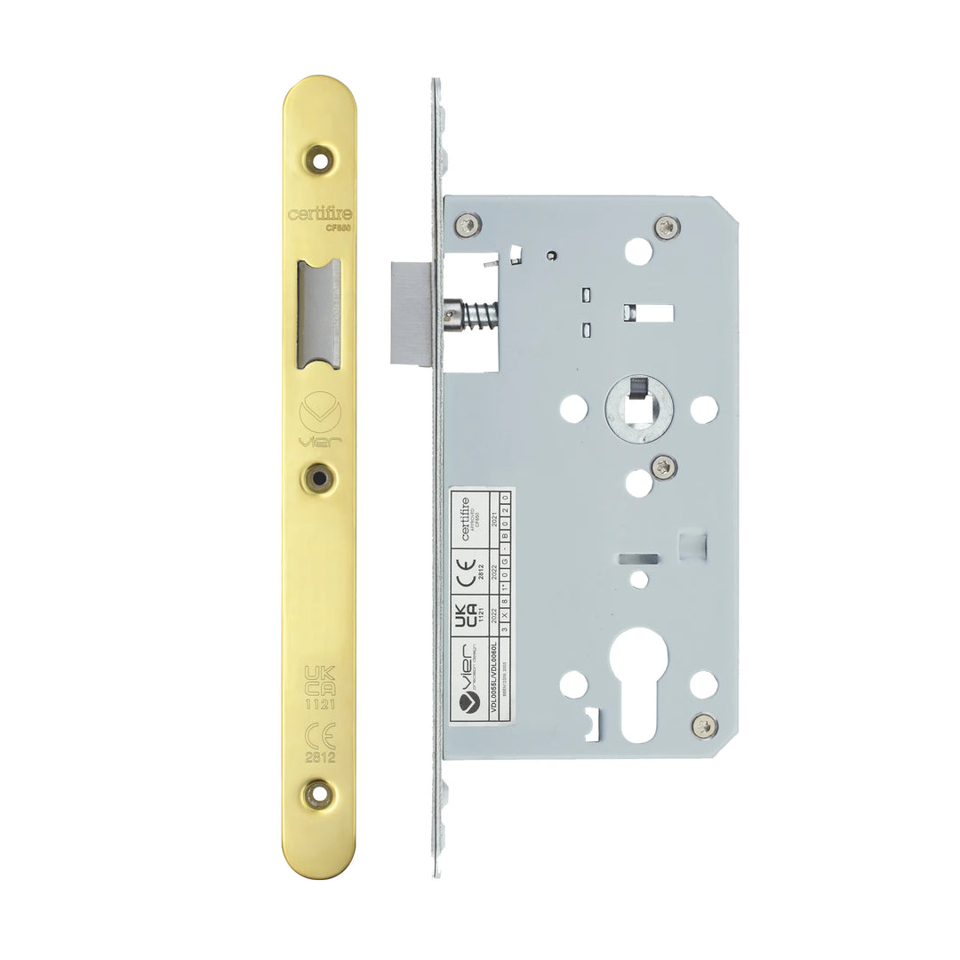 Zoo Hardware European DIN Radius Latch - 2 Piece - 60mm