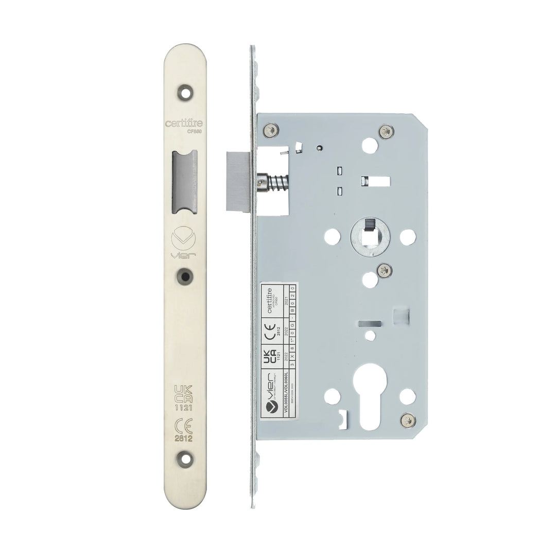 Zoo Hardware European DIN Radius Latch - 2 Piece - 60mm