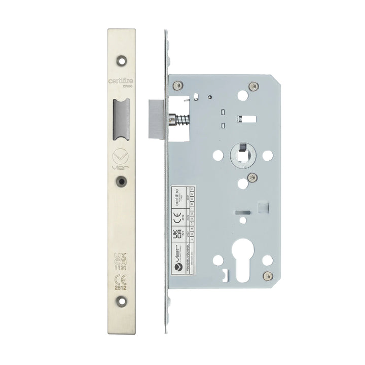 Zoo Hardware European DIN Square Latch - 2 Piece - 60mm