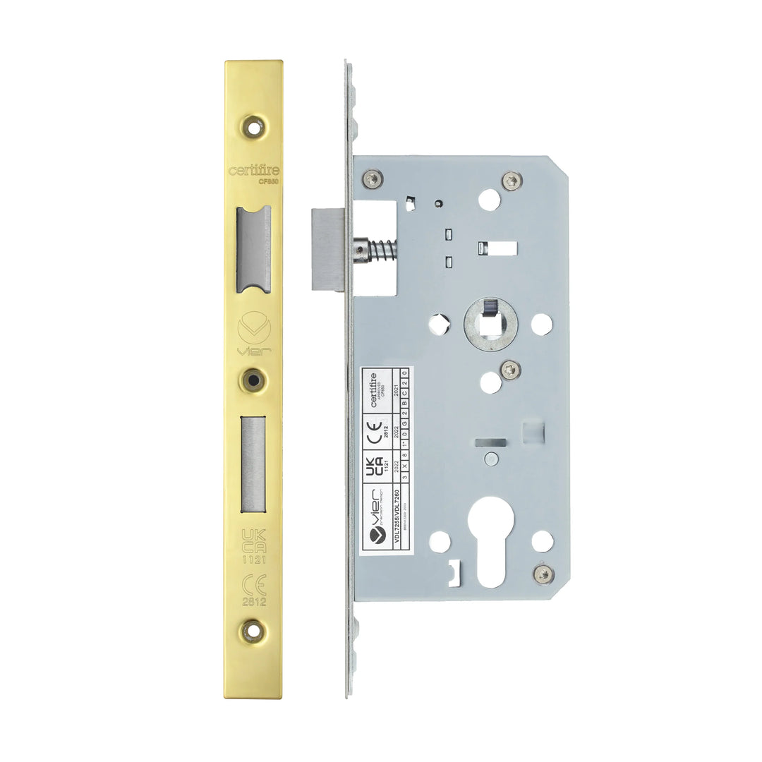 Zoo Hardware European DIN Square Cylinder Sashlock - 2 Piece - 55mm