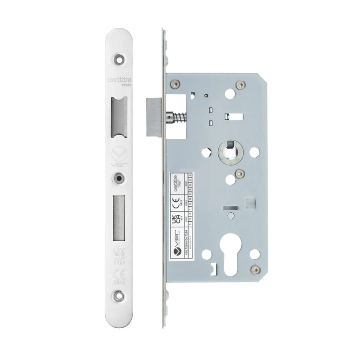 Zoo Hardware European DIN Radius Cylinder Sashlock - 2 Piece - 55mm