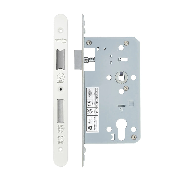 Zoo Hardware European DIN Radius Cylinder Sashlock - 2 Piece - 60mm