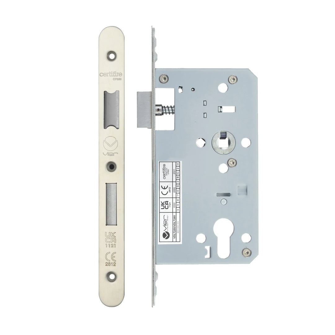 Zoo Hardware European DIN Radius Cylinder Sashlock - 2 Piece - 60mm