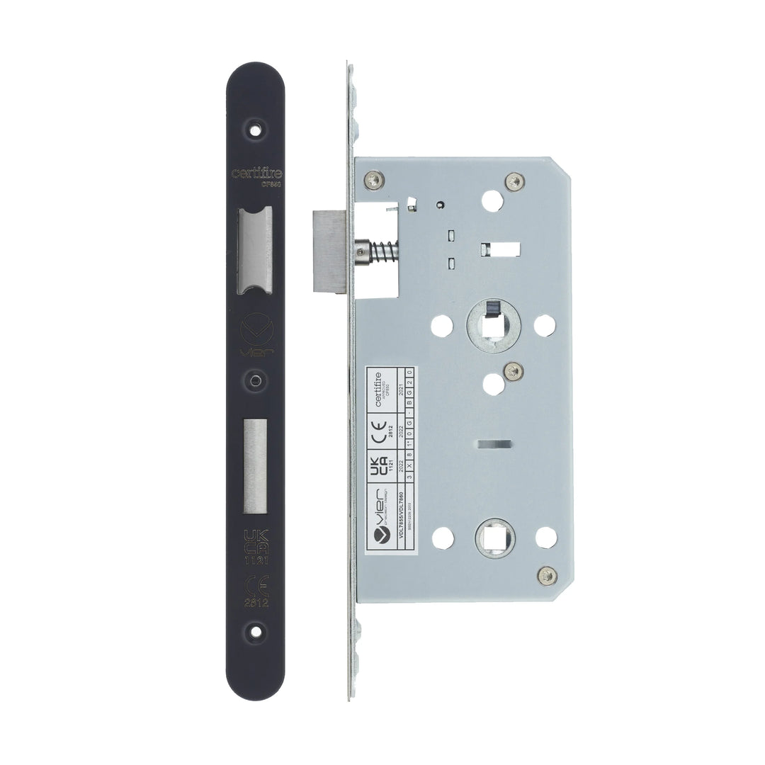 Zoo Hardware European DIN Radius Bathlock - 2 Piece - 55mm