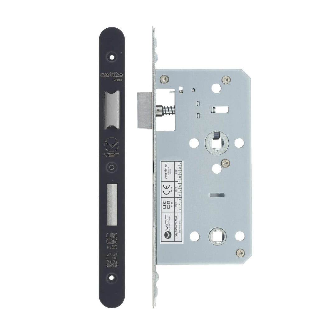 Zoo Hardware European DIN Radius Bathlock - 2 Piece - 55mm